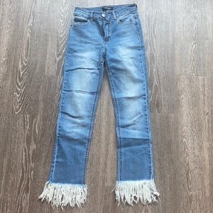 Fringe jeans